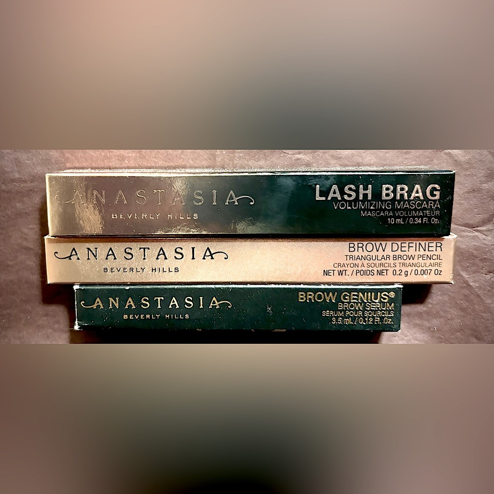 🌟Host Pick🌟ABH-Eye Kit-Lash Brag Mascara, Brow Definer 3N1 & Brow Genius